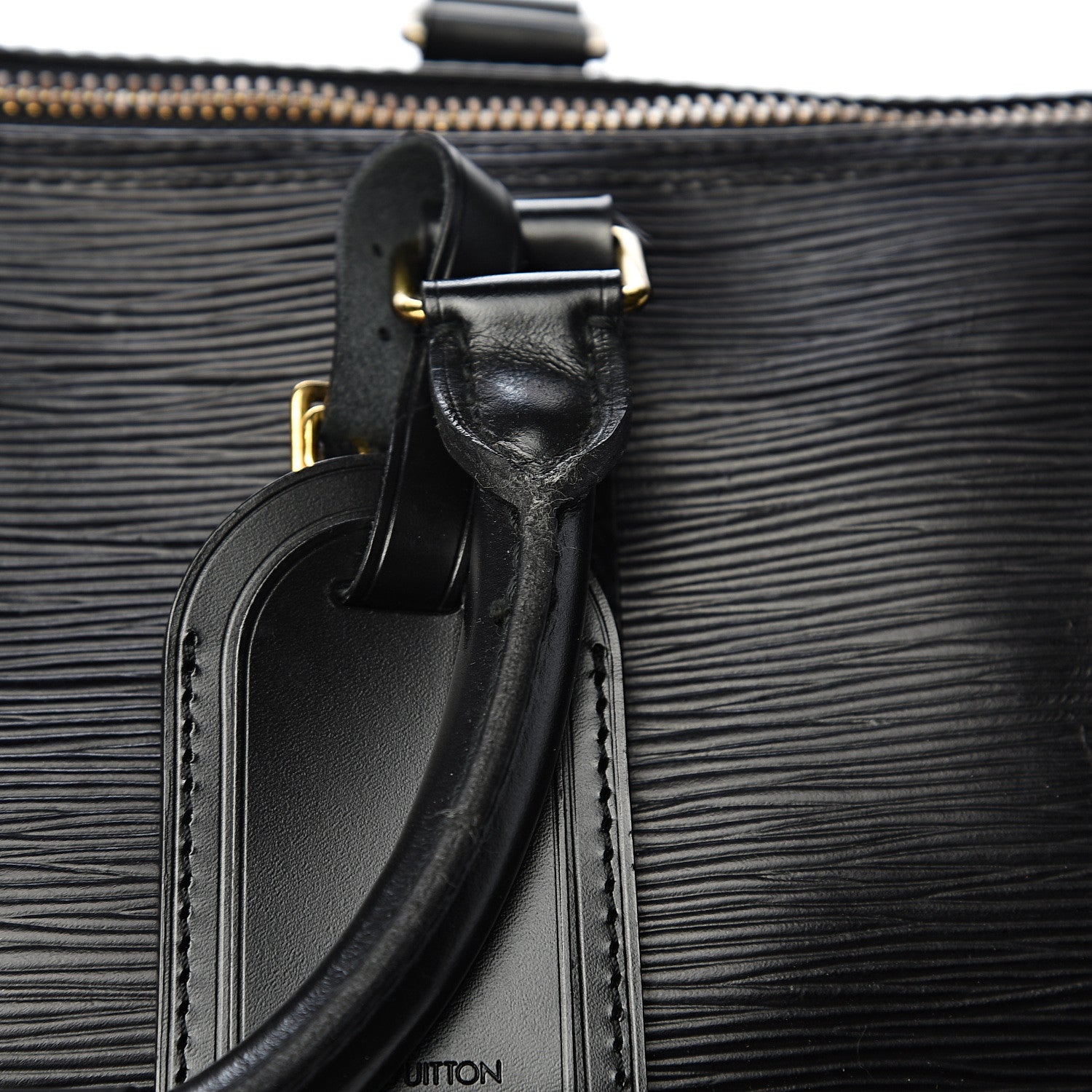 Louis Vuitton Epi Keepall 45 Black 13 of 17
