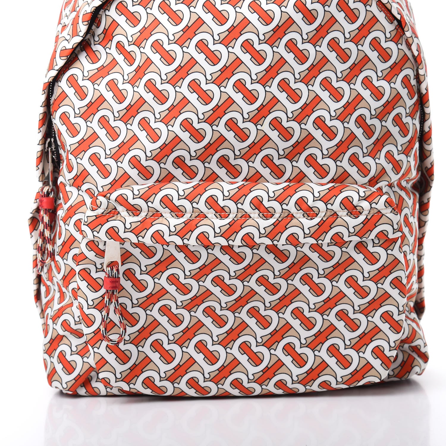 Burberry Nylon Monogram Backpack Vermillion 7 of 9