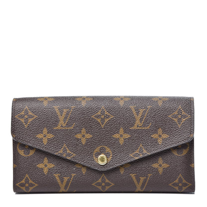 Louis Vuitton Monogram Sarah Wallet NM Rose Ballerine 1 of 10