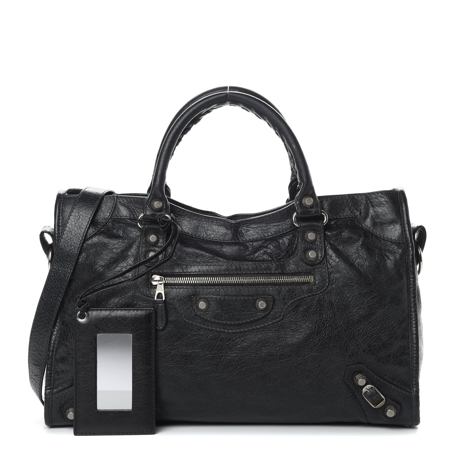 Balenciaga Agneau Giant 12 Silver Hardware City Black 1 of 12
