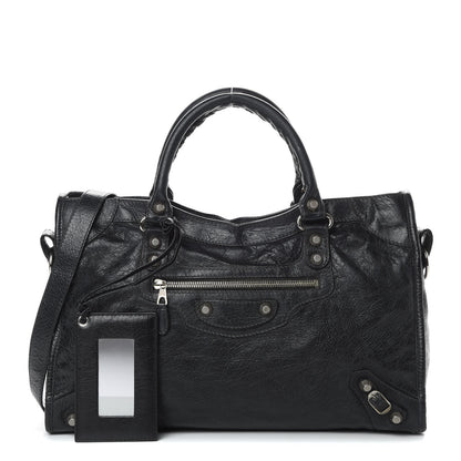 Balenciaga Agneau Giant 12 Silver Hardware City Black 1 of 12