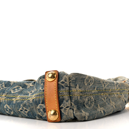Louis Vuitton Monogram Denim Baggy PM Blue 9 of 11