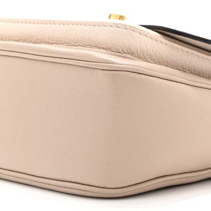 Louis Vuitton Grained Calfskin Lockme Tender Greige 9 of 9