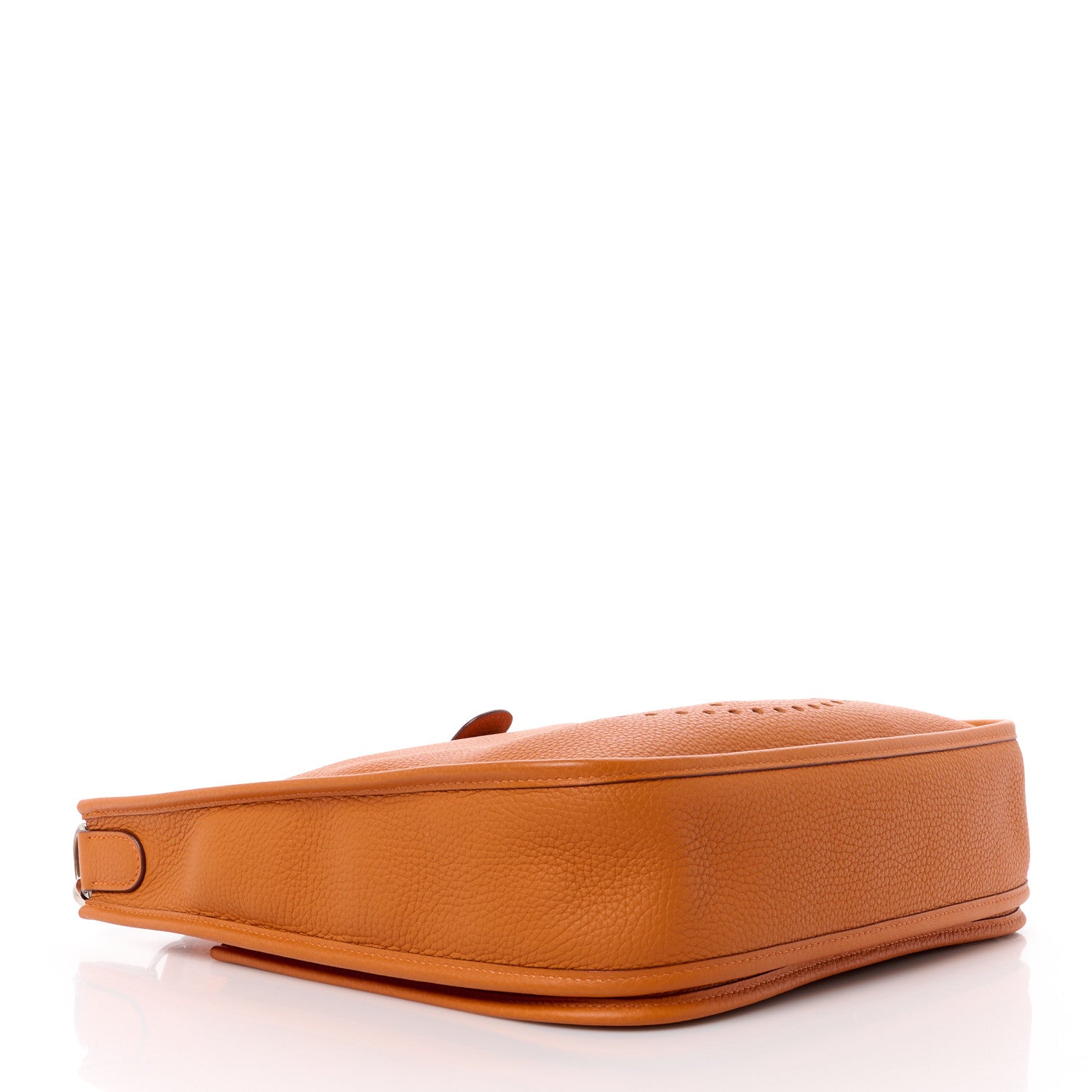 Hermes Taurillon Clemence Evelyne II PM Potiron 4 of 10