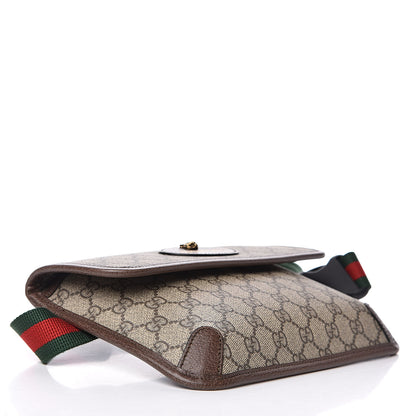 Gucci GG Supreme Monogram Neo Vintage Web Belt Bag Brown 4 of 10