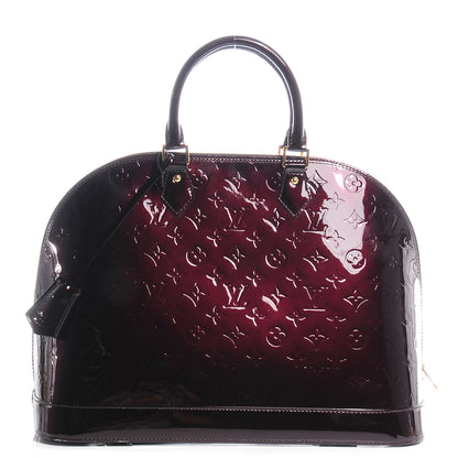Louis Vuitton Vernis Alma GM Amarante 1 of 8