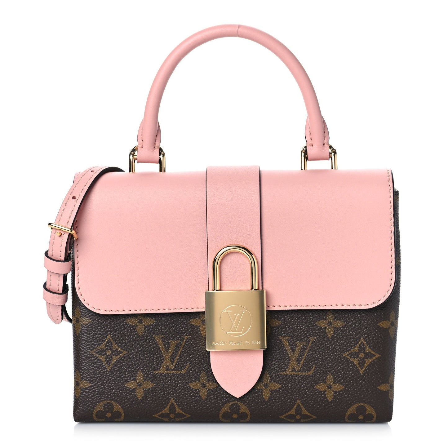 Monogram Locky BB Rose Poudre