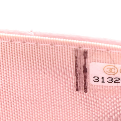 Chanel Caviar Quilted Coco Candy Wallet On Chain WOC Light Pink 7 of 11