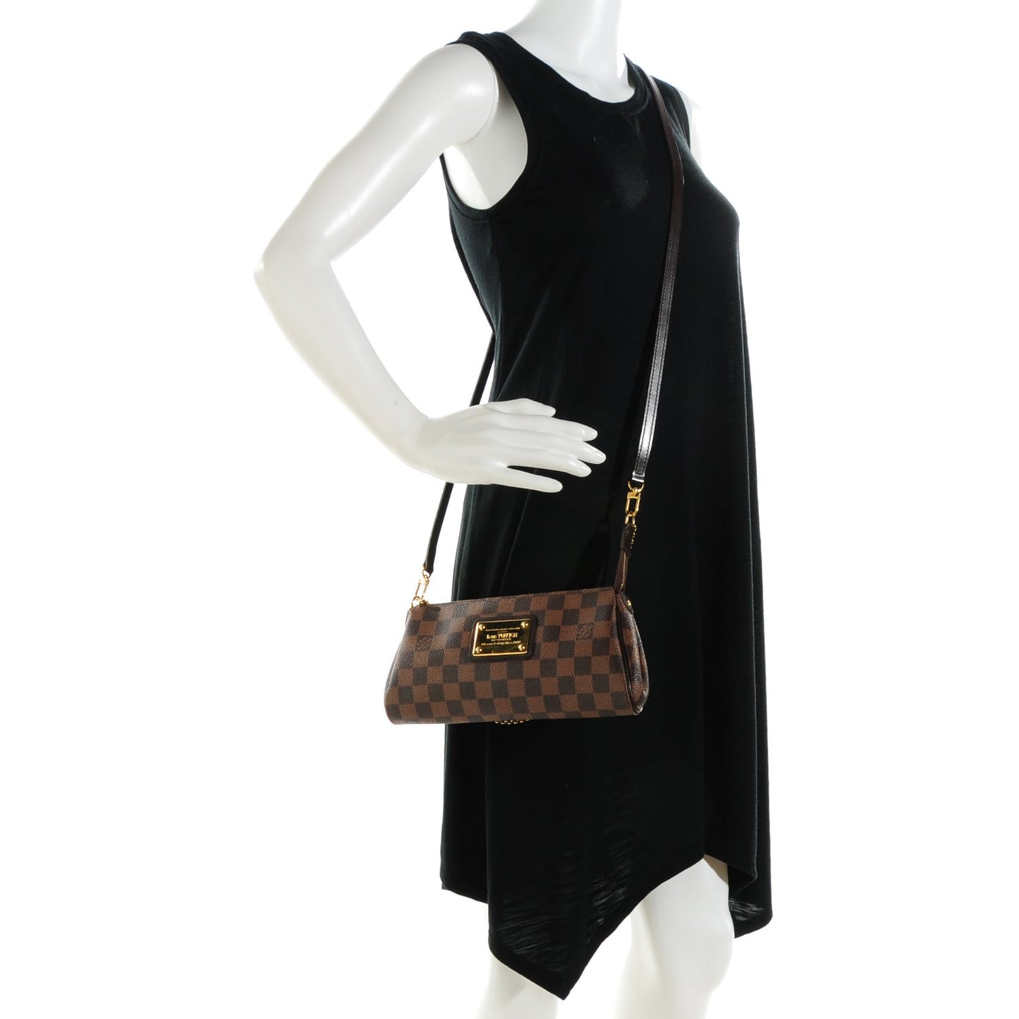 Damier Ebene Eva Clutch