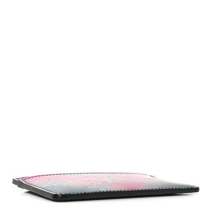 Louis Vuitton Metallic Vernis Degrade Card Holder Blue Pink 4 of 7