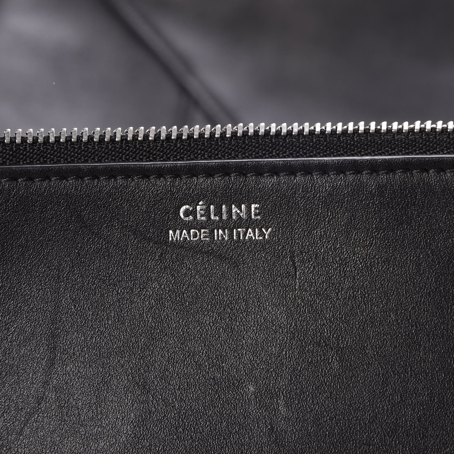 Celine Shiny Smooth Calfskin Hobo Black 8 of 9