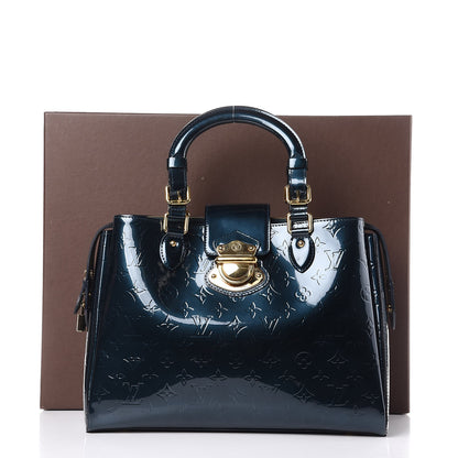 Louis Vuitton Vernis Melrose Avenue Blue Nuit 7 of 7