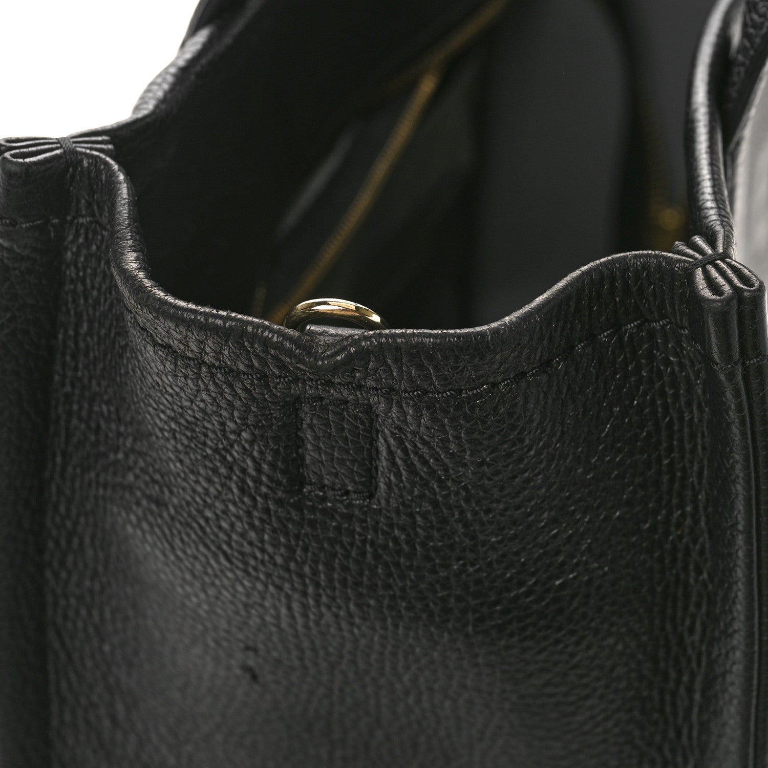 Marc Jacobs Grained Calfskin Medium The Tote Bag Black 10 of 12