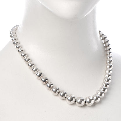 Tiffany Sterling Silver HardWear Graduated Ball Necklace 2 of 6