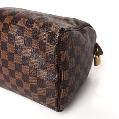 Louis Vuitton Damier Ebene Speedy 25 7 of 9