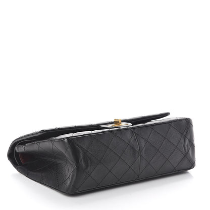 Chanel Aged Calfskin Quilted 2.55 Reissue 226 Flap Black 3 of 9