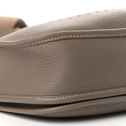 Hermes Taurillon Clemence Evelyne III PM Etoupe 8 of 11