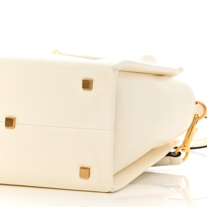 Valentino Garavani Nappa Small One Stud Handbag Ivory 8 of 11