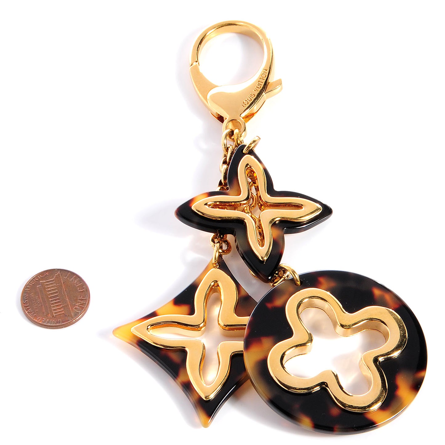 Insolence Bag Charm Ecaille