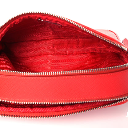 Prada Saffiano Mini Camera Crossbody Lacca 6 of 12