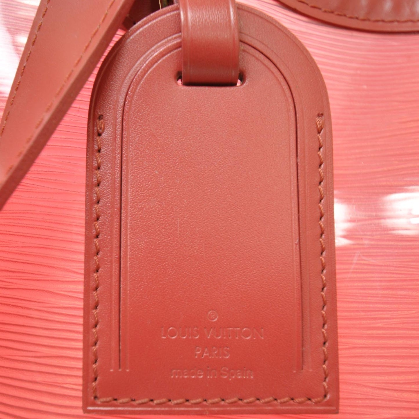 Epi Plage Baia Beach Tote Grenadine Red