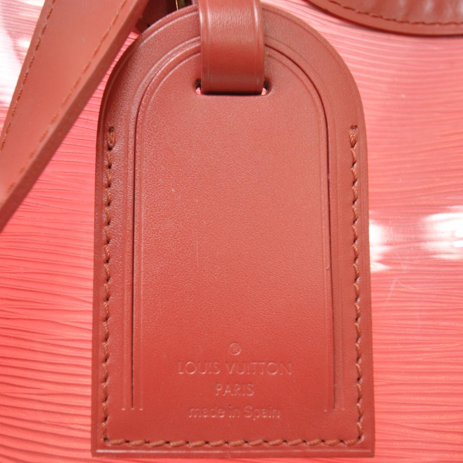 Louis Vuitton Epi Plage Baia Beach Tote Grenadine Red 7 of 8