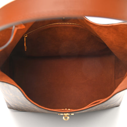 Louis Vuitton Monogram Flower Hobo Caramel 5 of 10