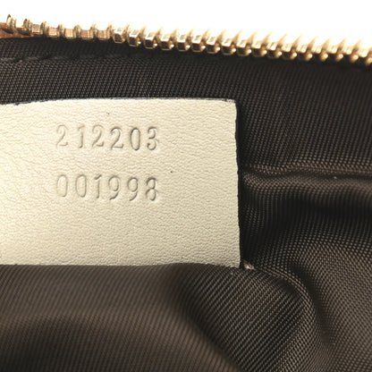 Gucci Guccissima New Britt Wristlet Off White 8 of 9
