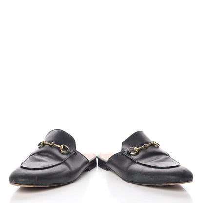 Gucci Calfskin Womens Princetown Slippers 39.5 Black 6 of 19
