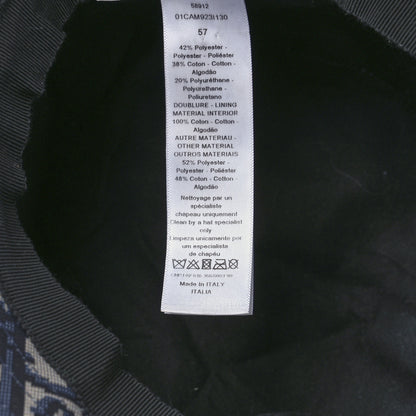 Christian Dior Camouflage Logo Bucket Hat 57 Black 8 of 8