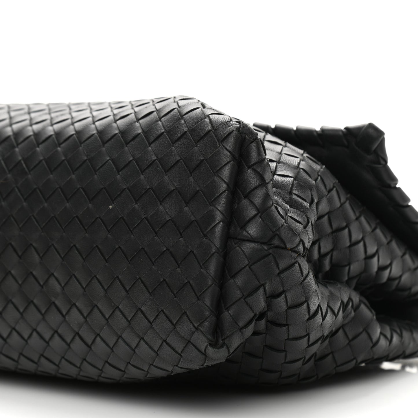Nappa Intrecciato Large Olimpia Bag Black