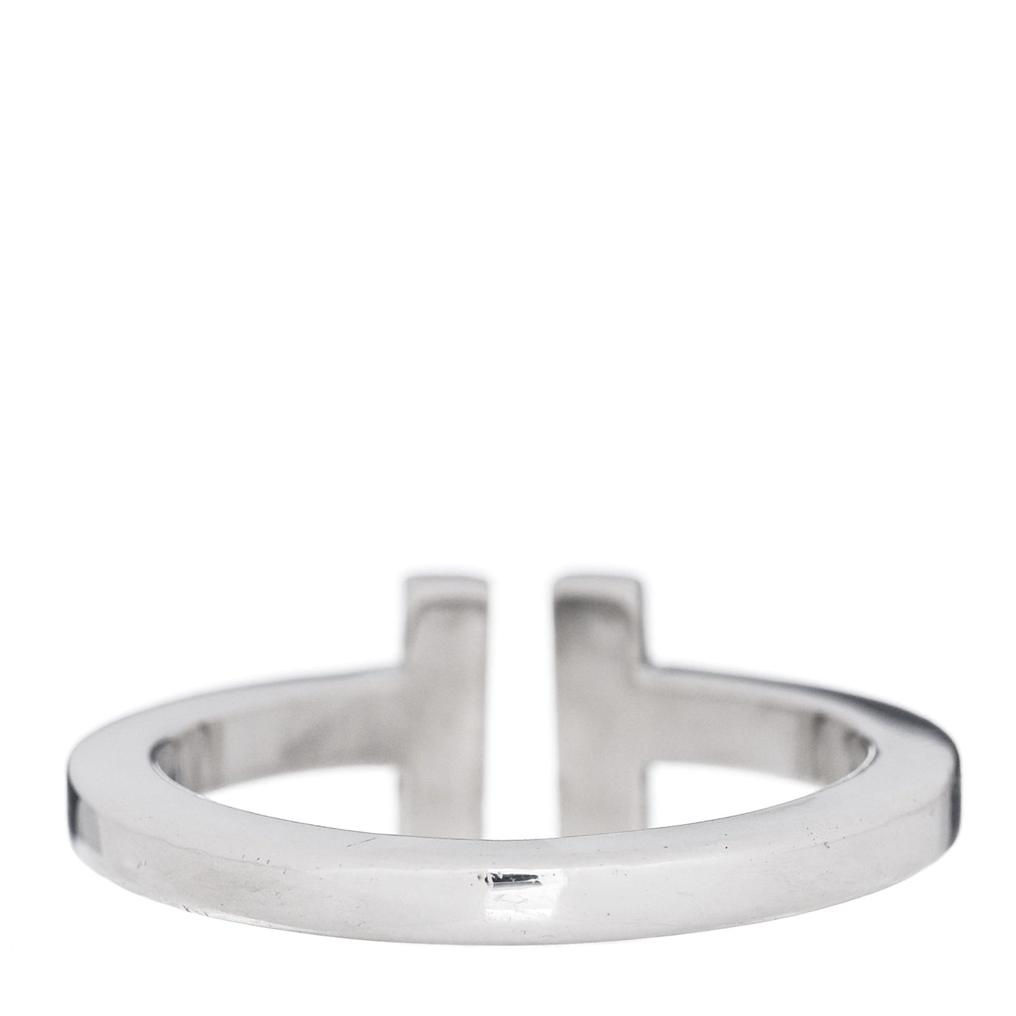 Sterling Silver T Square Ring 54 7