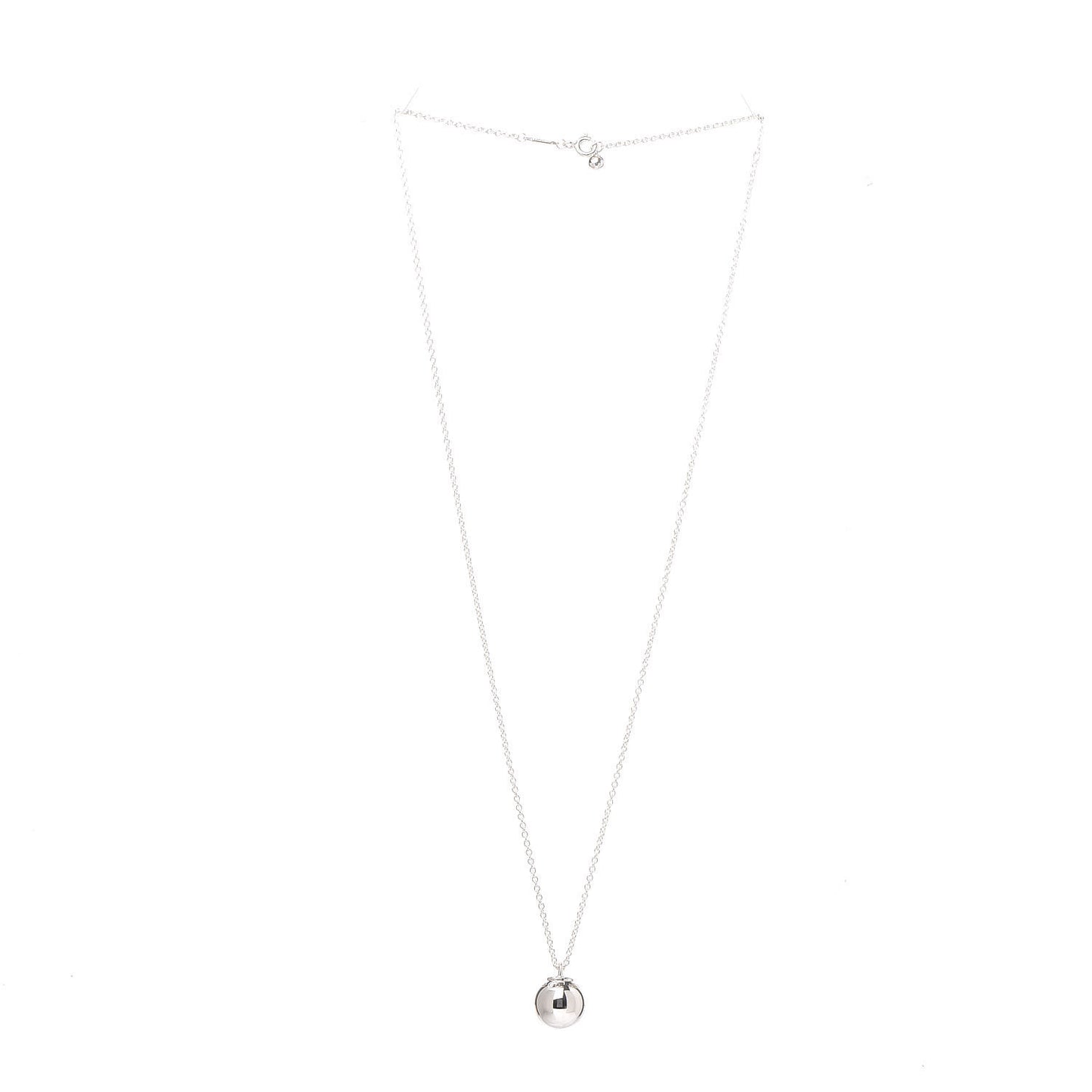 Sterling Silver 12.75mm HardWear Ball Pendant Necklace