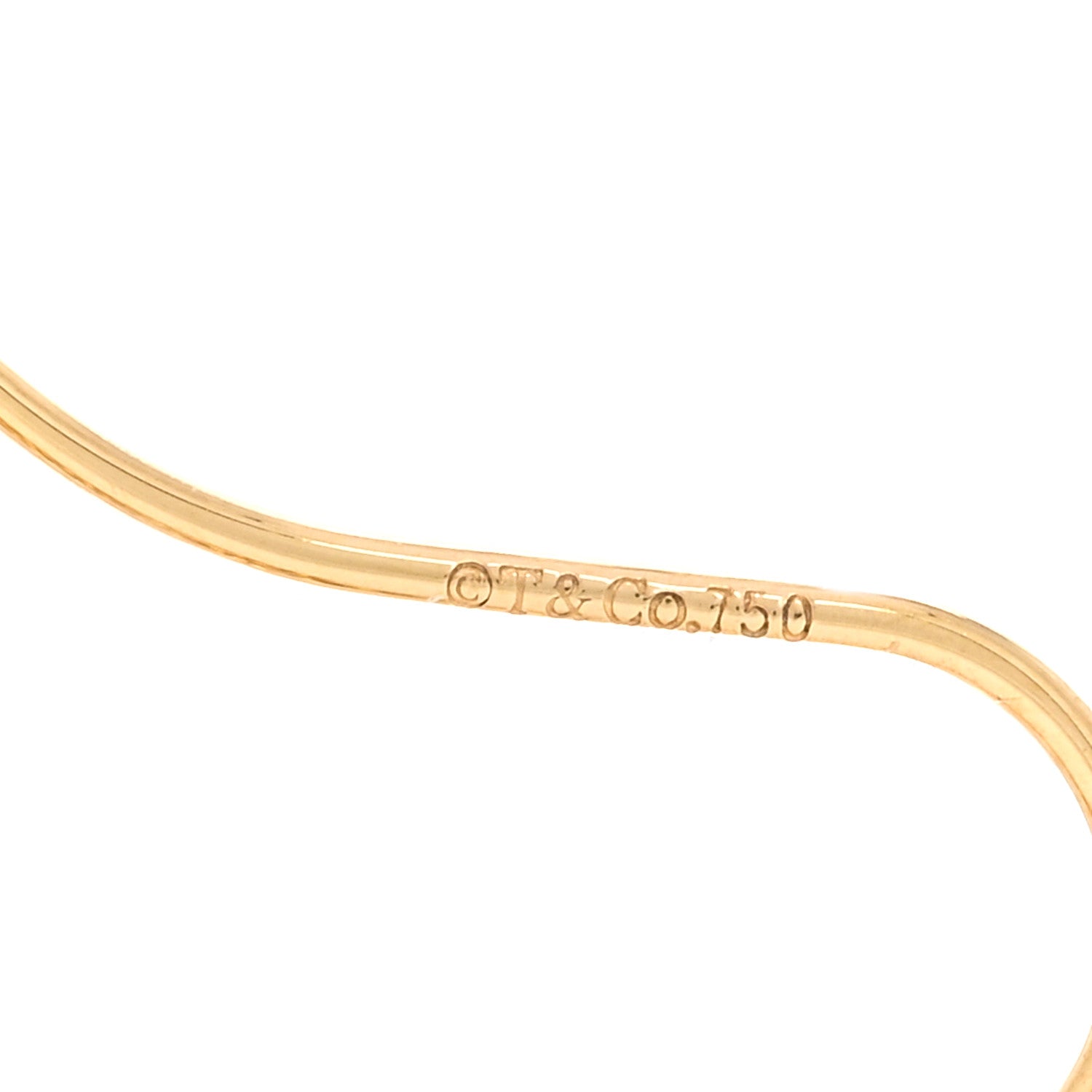 Tiffany 18K Yellow Gold Bead Drop Earrings 4 of 4