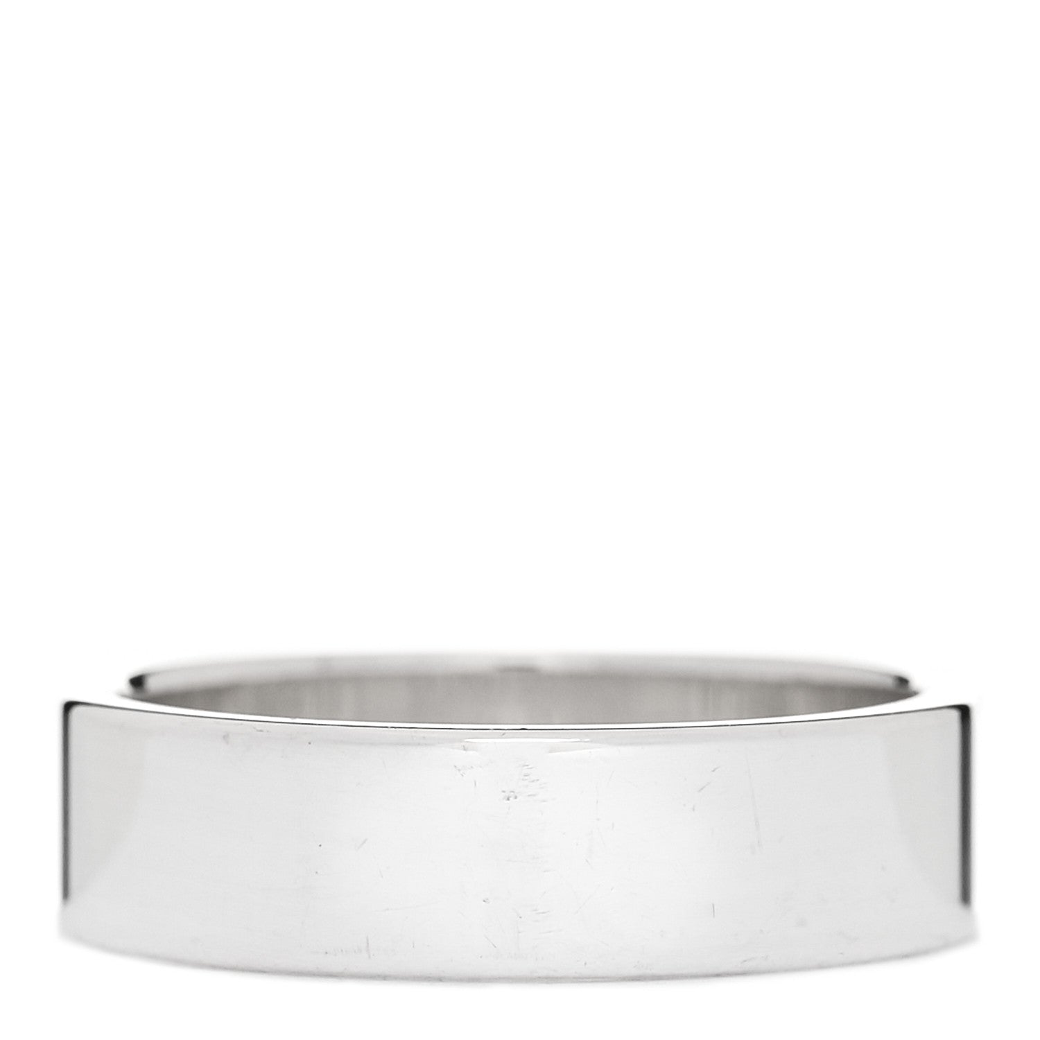 Hermes Sterling Silver PM Collier De Chien Ring 50 5.25 3 of 5
