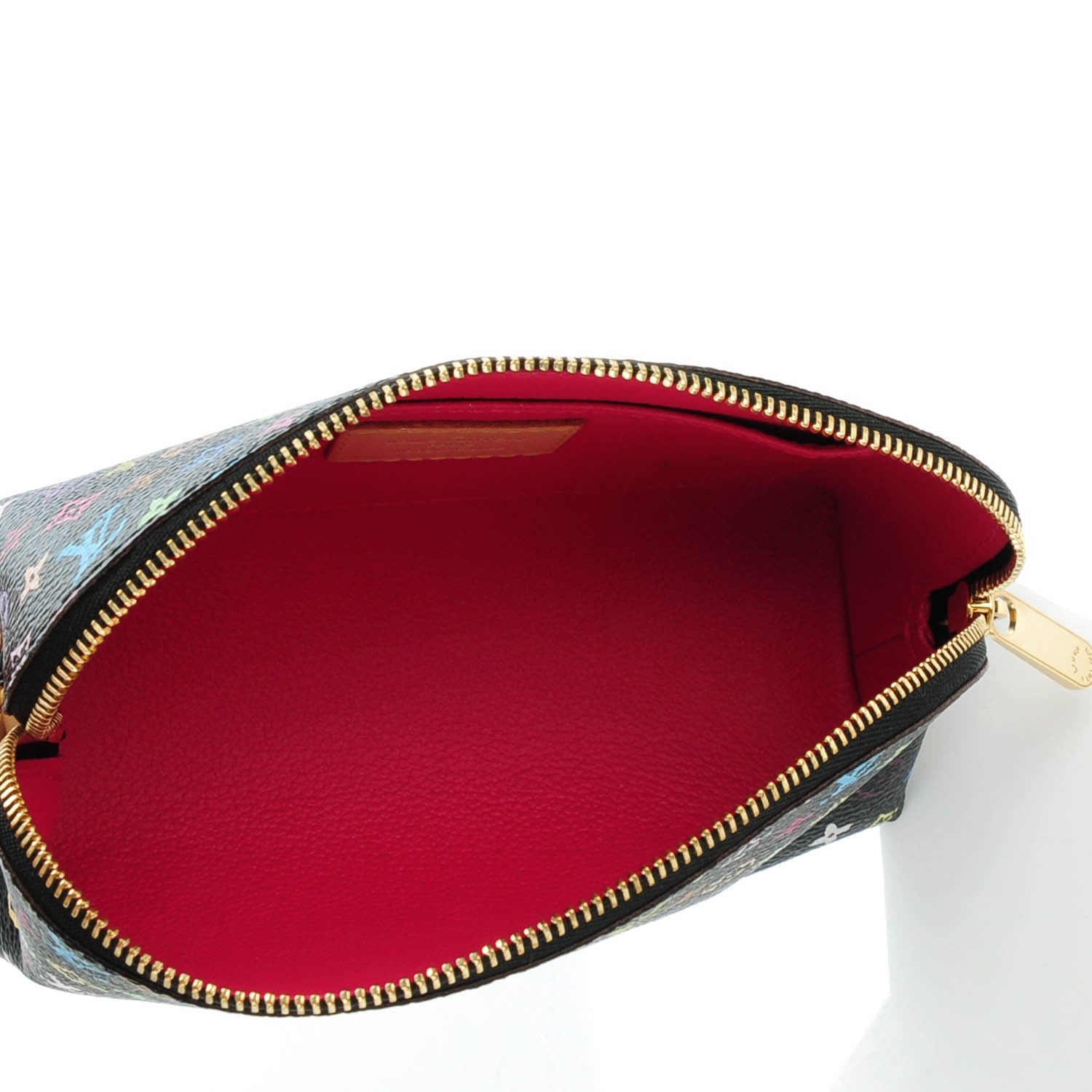 Louis Vuitton Monogram Multicolor Cosmetic Pouch Black Grenade 5 of 7