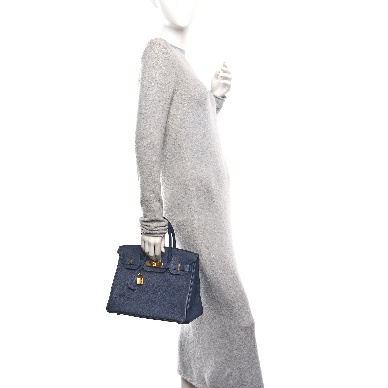 Hermes Togo Birkin 30 Bleu Nuit 2 of 13