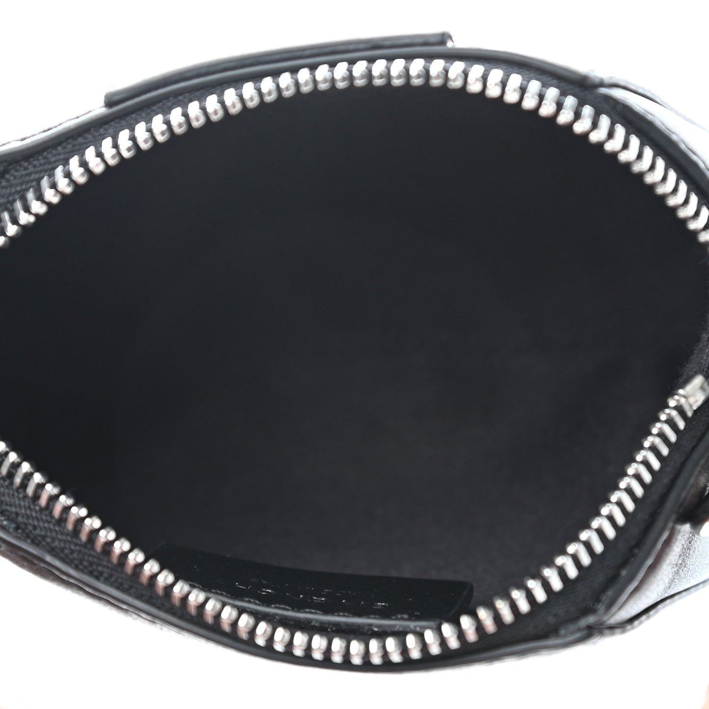 Lambskin Baby Antigona with Chain Black
