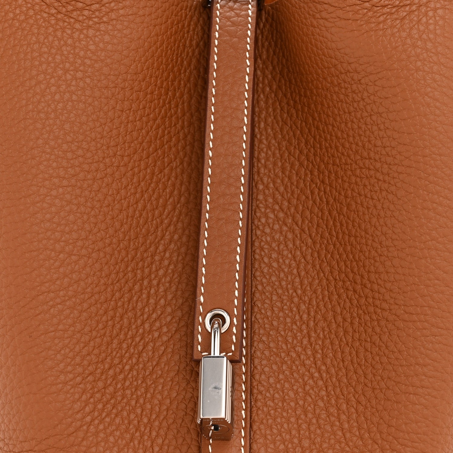 Hermes Taurillon Clemence Picotin Lock 18 PM Gold 8 of 11