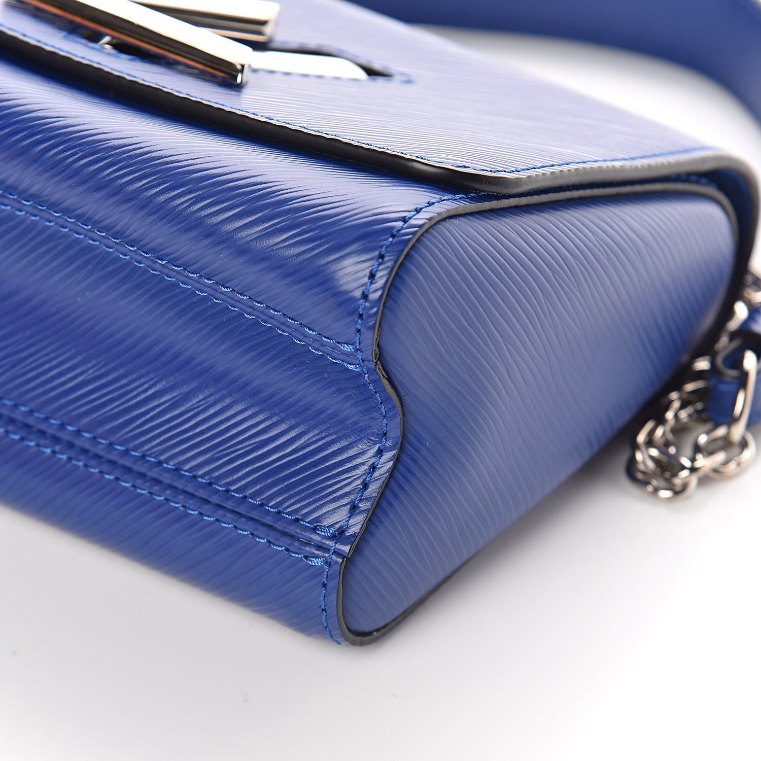 Louis Vuitton Epi Twist Shoulder Bag PM Blueberry 6 of 9