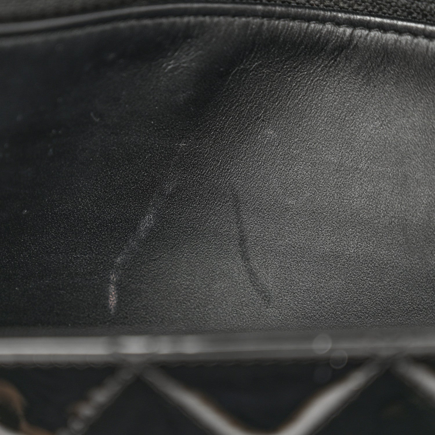 Chanel Patent Quilted Wallet On Chain WOC Black 13 of 15