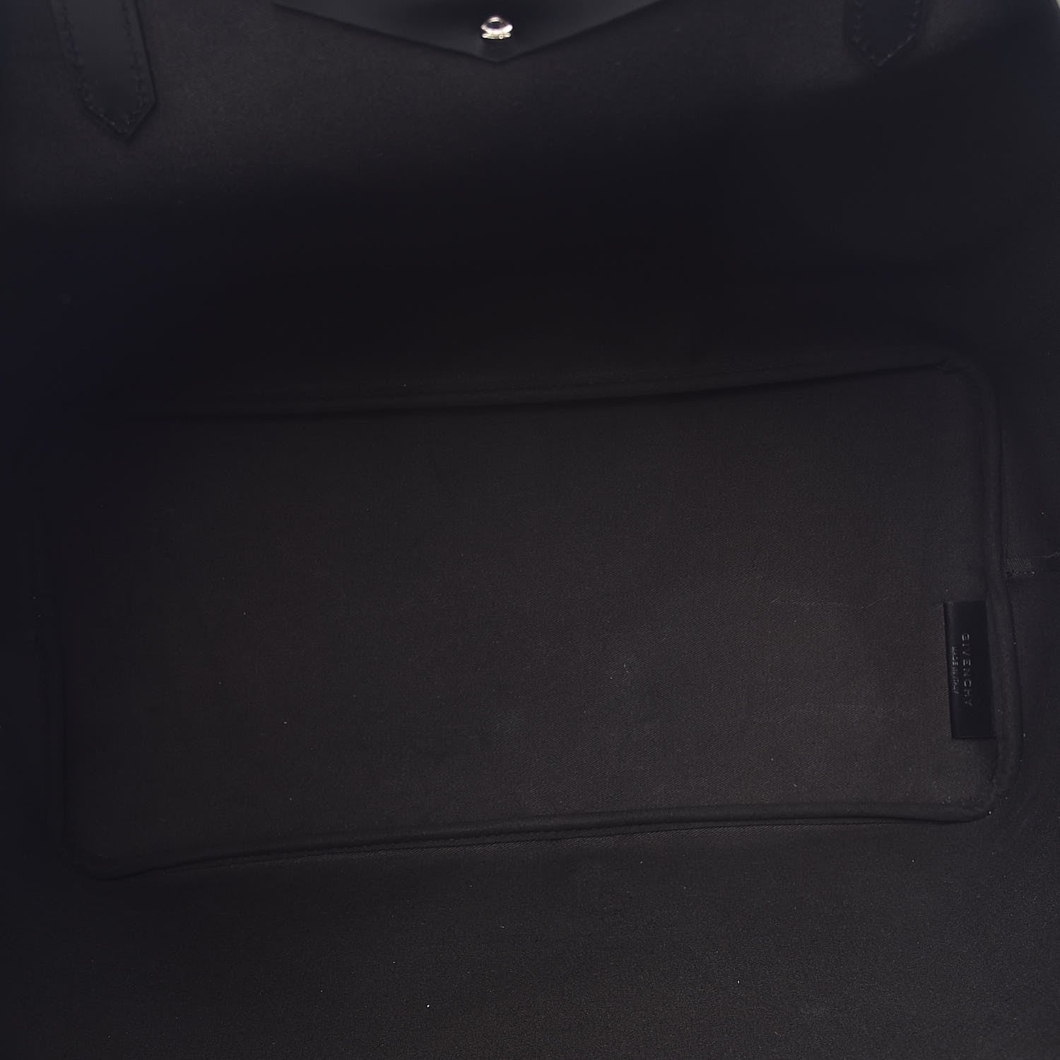 Givenchy Coated Canvas Pansy Print Large Antigona Tote Black 5 of 7