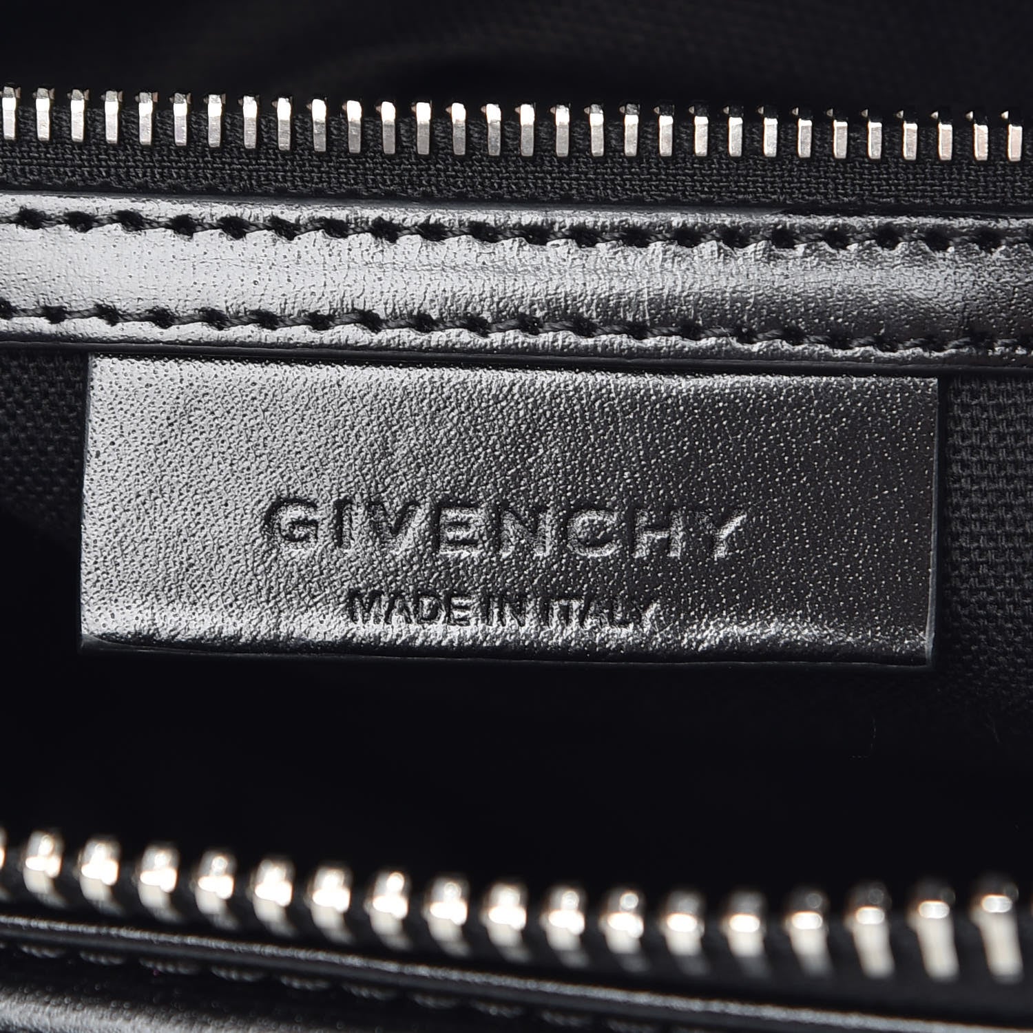 Givenchy Shiny Lord Calfskin Small Antigona Black 8 of 10