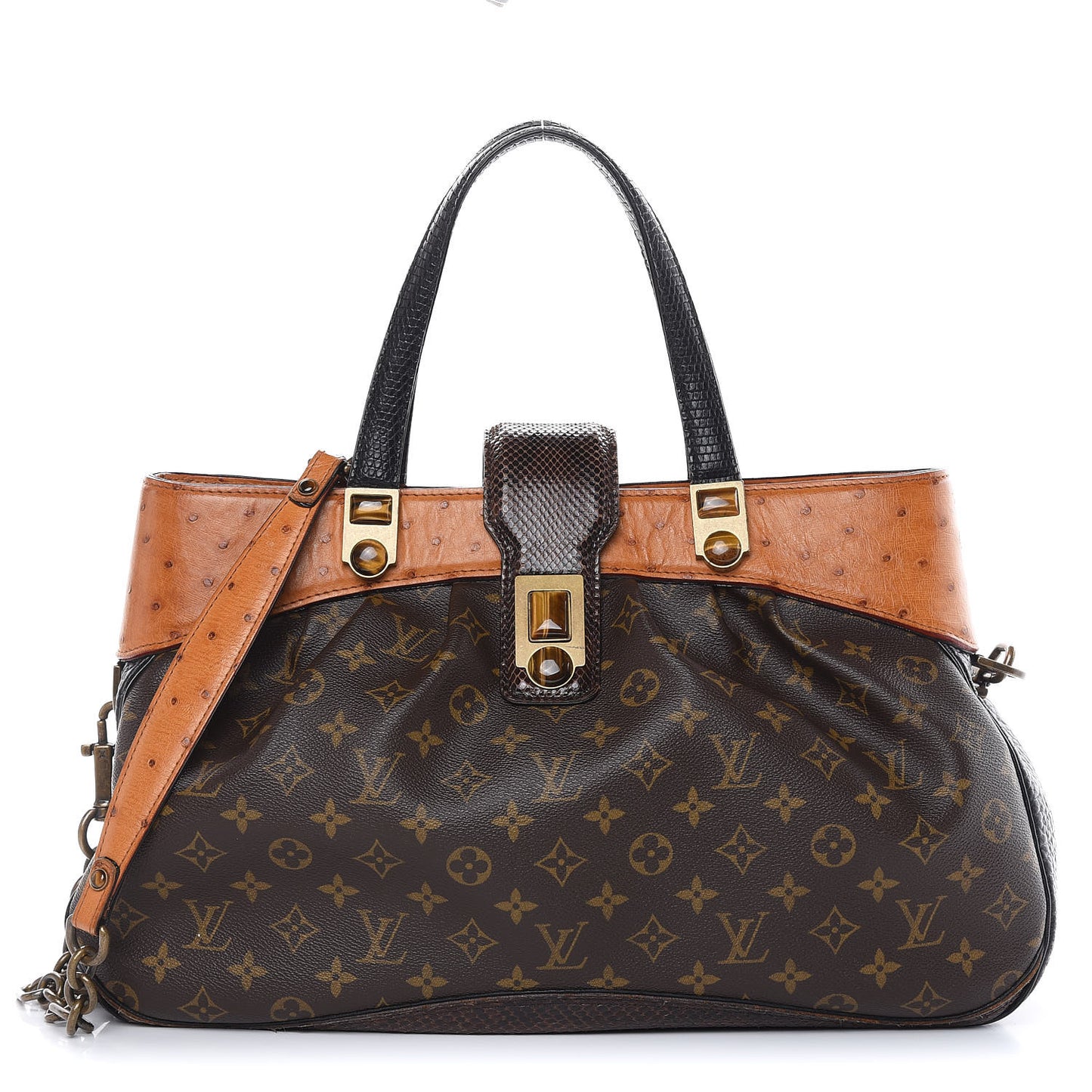 Monogram Ostrich Oskar Waltz