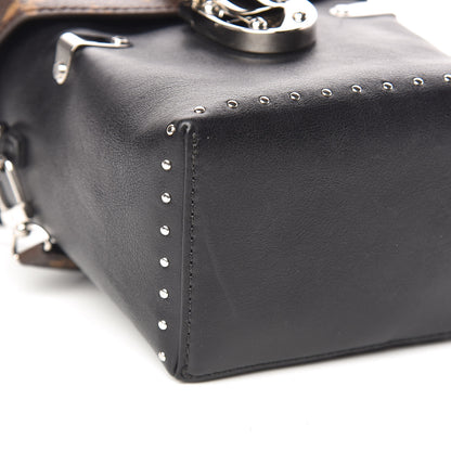 Louis Vuitton Calfskin Monogram Camera Box Black 8 of 10
