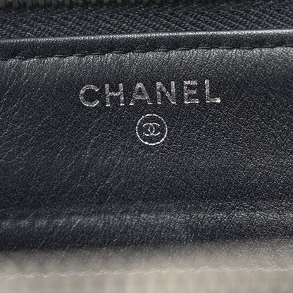 Chanel Denim Small Deauville Zipped Pouch Dark Blue 7 of 12