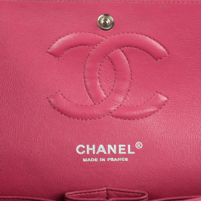 Chanel Patent Quilted Medium Double Flap Fuchsia 5 of 7