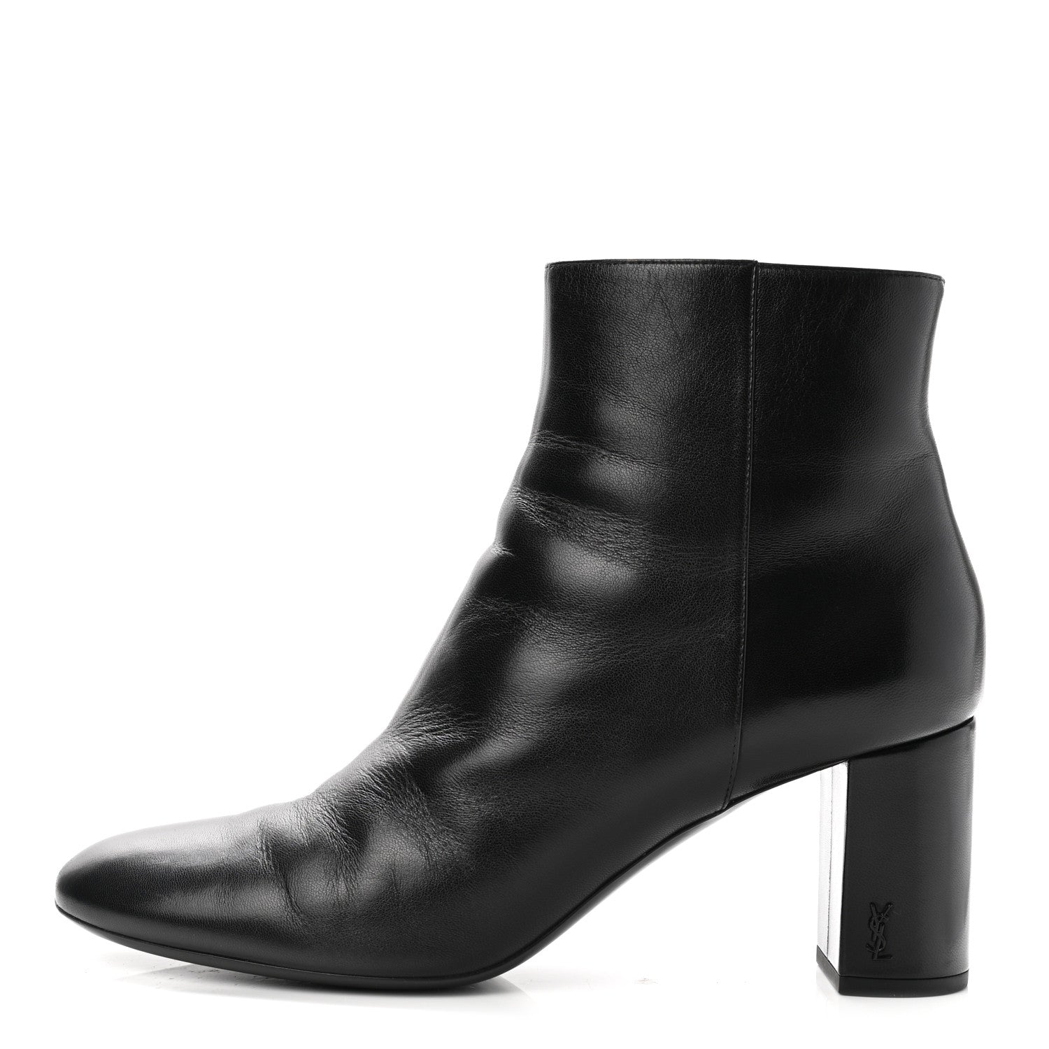 Saint Laurent Nappa Vendome Loulou Ankle Zip Boot 40.5 Black 1 of 13