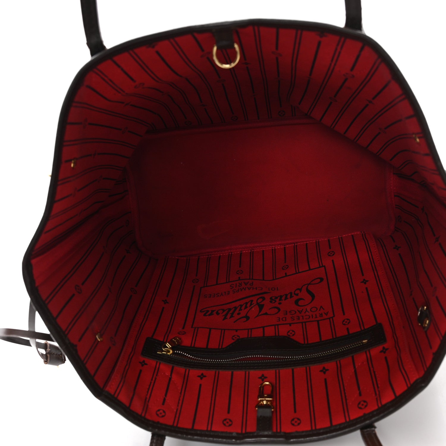 Louis Vuitton Damier Ebene Neverfull MM 5 of 12