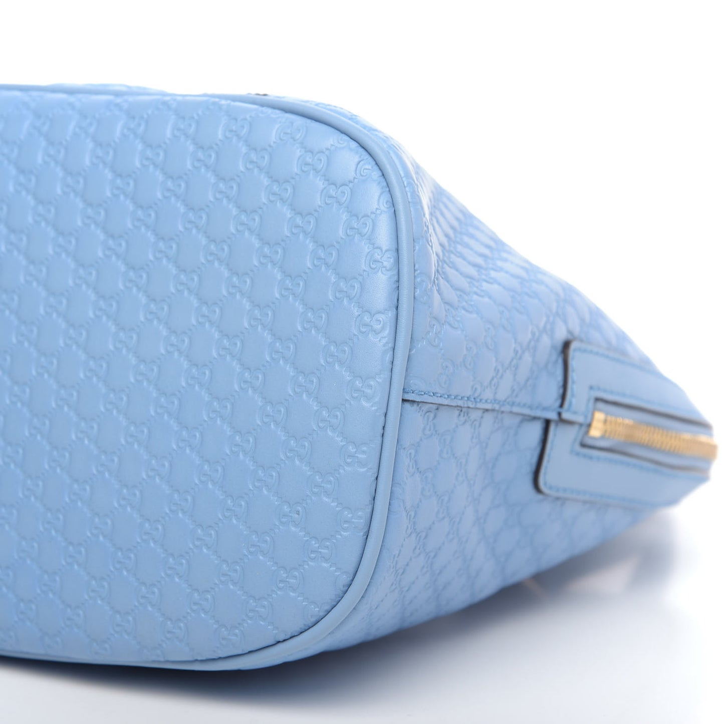 Microguccissima Medium Dome Bag Mineral Blue